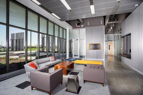 Lobby Room Iowa Data Center